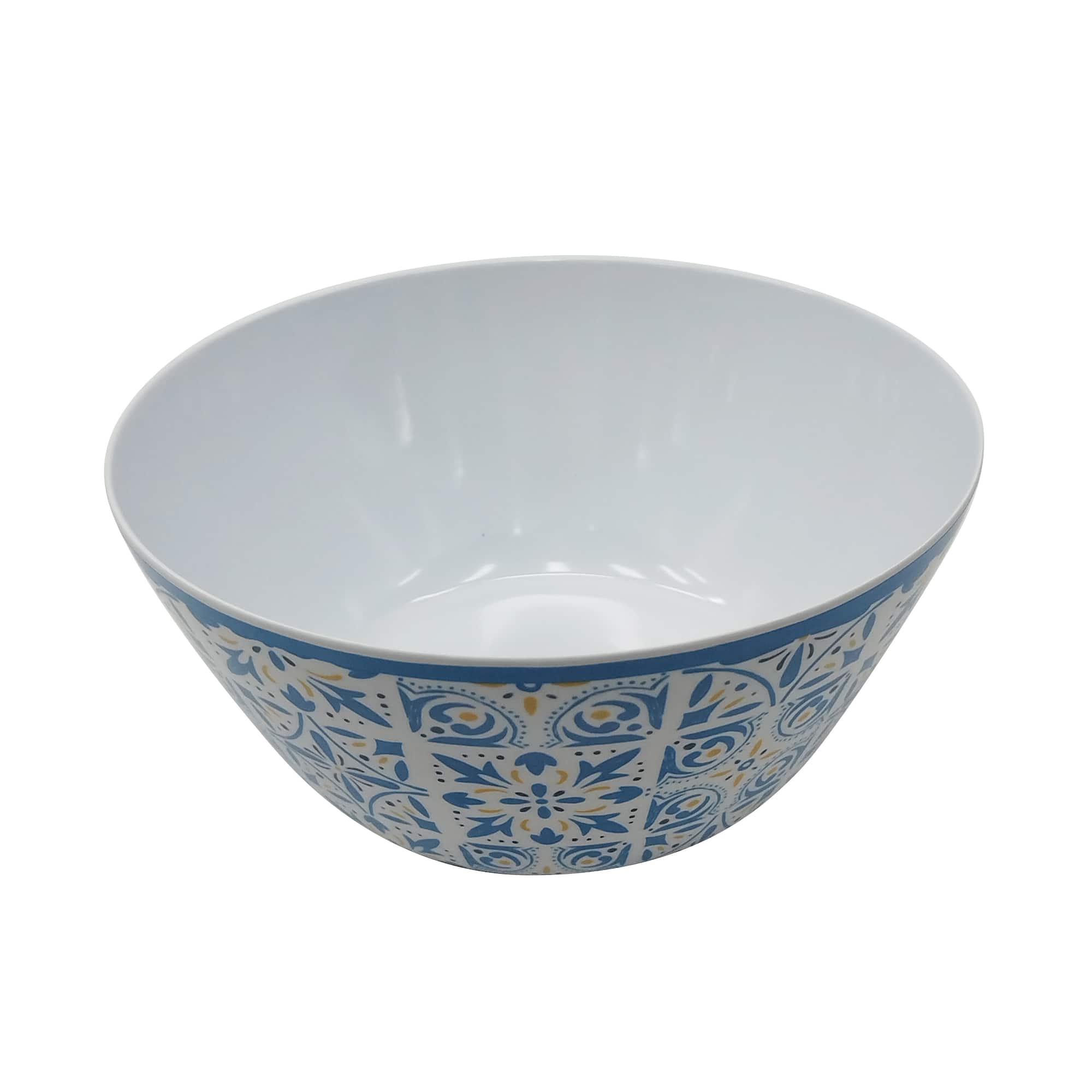 Citrus Kitchen 10" Blue Tile Melamine Bowl by Celebrate It™